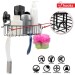 Suction Cup Corner Shower Caddy (1 tier) HA-73131 MBK (BLACK)